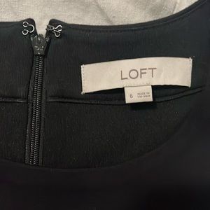 Ann Taylor Loft Black Dress